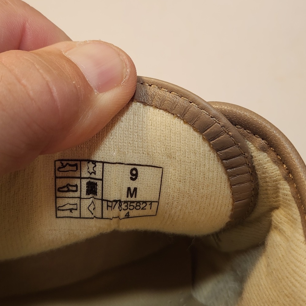 SAS Siesta Mocha Brown Leather Walking Shoes Womens 9 M San Antonio‎ Made in USA - Picture 5 of 8